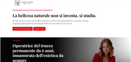 Above the fold sito web