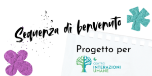 Sequenza di benvenuto centro interazioni umane